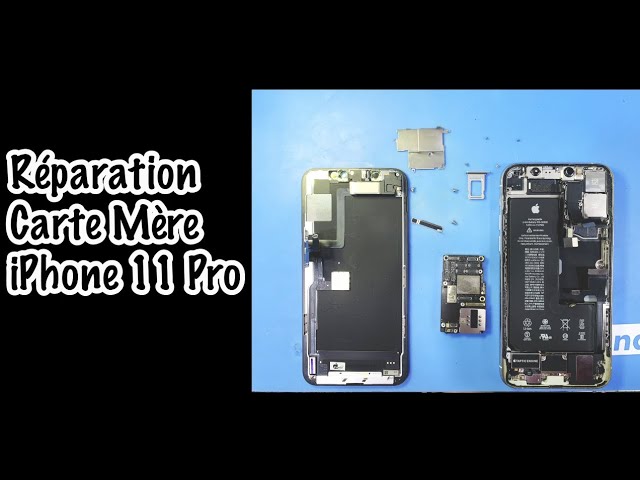 🇫🇷Reparation haut parleur iphone 11 PRO MAX [tuto] Apple 🔊 