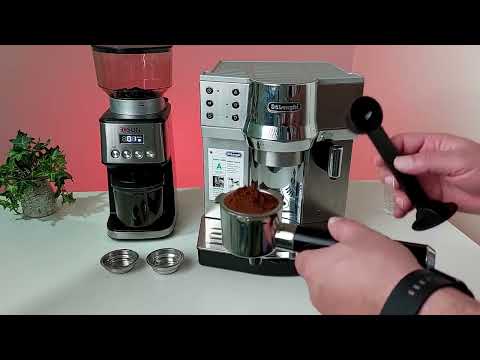 شرح مفصل مكينة القهوة ديلونجي الاوتوماتيكية  850