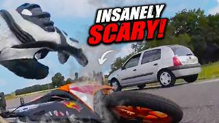 WHEN BIKERS' WORST NIGHTMARES COME TRUE | Crazy Motorcycle Moments Ep. #61