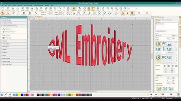 WILCOM HATCH EMBROIDERY SOFTWARE:  Lettering Art