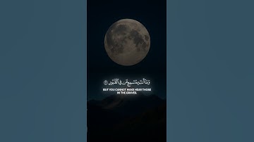 وما يستوي الاعمى والبصير قران كريم للقارئ الشيخ ياسر الدوسري ارح سمعك🎧🤍