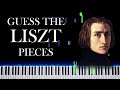 Guess the 25 Liszt Pieces on Piano (Quiz)