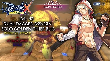 Ragnarok X: Next Generation ASSASSIN DUAL DAGGER SOLO HUNT (ATTACK SPEED & PHYSICAL BUILD)