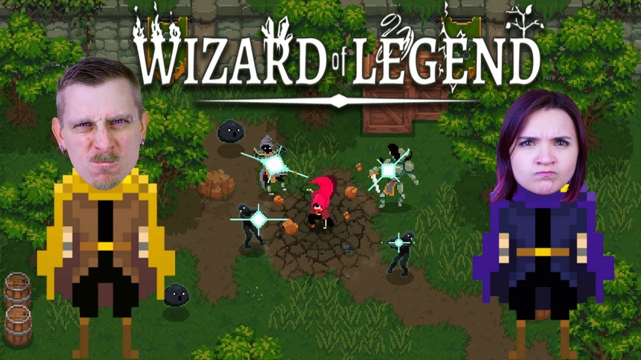 Wizard of Legend ● СТРИМ ● Марафон рогаликов #5 ● Кооп игры