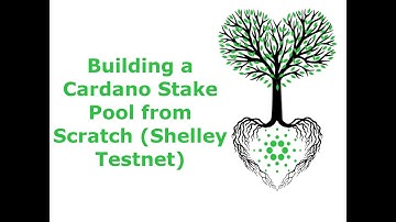 Building a Cardano Stake Pool from Scratch (Shelley Testnet)