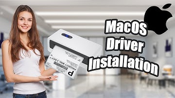 Setting Up Jiose N43 Series Label Printer on MacOS