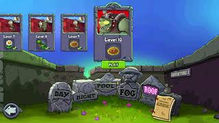 Plants vs Zombies (Roof level 9 and 10) Day 58. Pro play after 14years. Pro Play