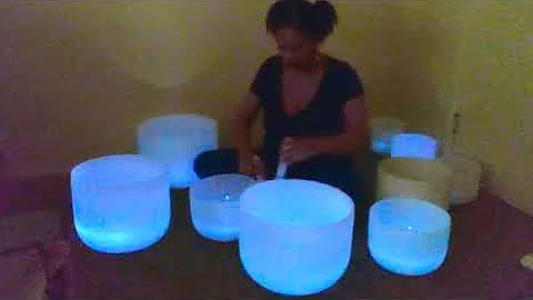 Crystal Bowls Sound Journey with Zen Mommy