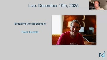 Frank Hunleth - Breaking the (Boot)Cycle | Nerves Meetup EU