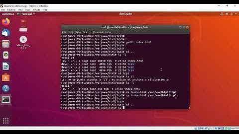 Video de Instalación, configuración y funcionamiento de servidor WEB APACHE Galindo - Moreano