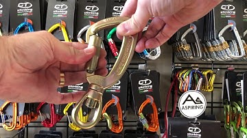 ISC Swivel Eye Steel Triple Lock Carabiner