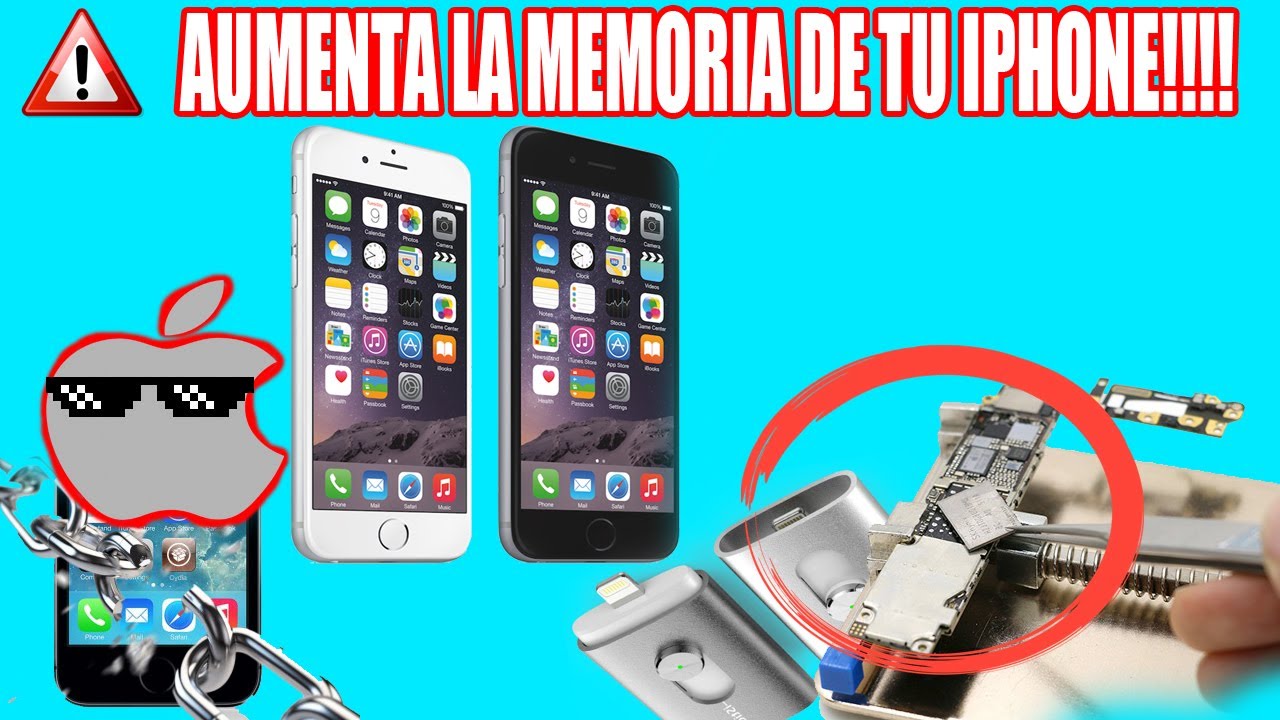 COMO AUMENTAR LA MEMORIA DE IPHONE 4/4s/5/5s/6/6sPlus/7 YouTube COMO AUMENTAR LA MEMORIA DE IPHONE 4/4s/5/5s/6/6sPlus/7 YouTube