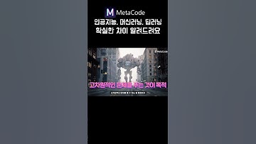 인공지능? 머신러닝? 딥러닝? #shorts