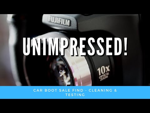 Fujifilm Finepix S5800 Camera - Car Boot Sale Testing & Repair