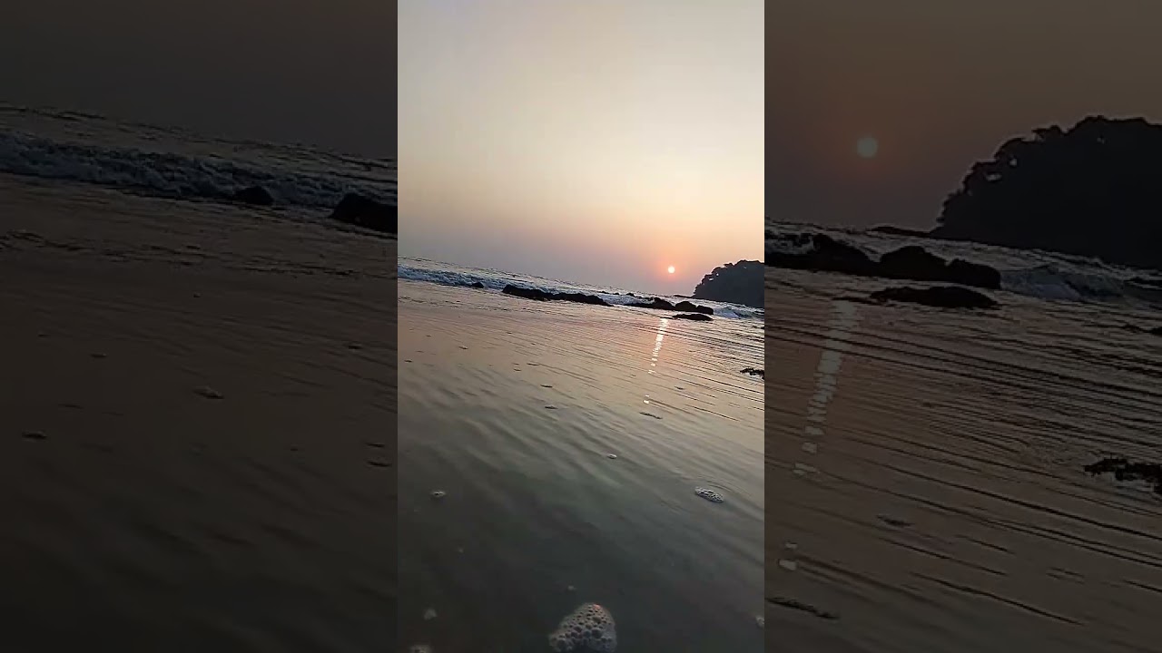 Sunset View # Beach Side view # best # YouTube shorts # Agonda Beach