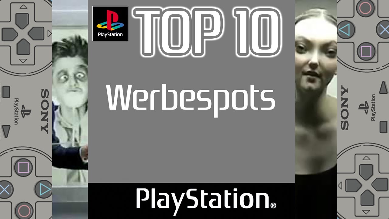 Top 10 - PlayStation 1 Werbespots