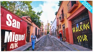 WALKING TOUR | 4K | San Miguel de Allende | Morning walk | Captions | ▶ 54 mins