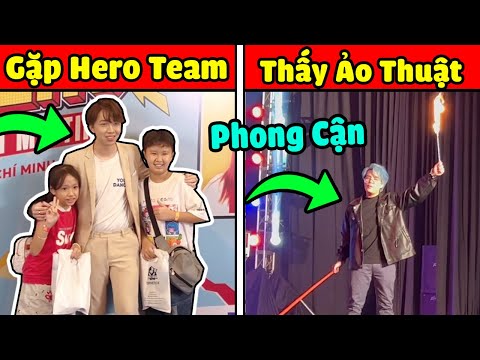 VinhMC Đau Tim Vì Lần Đầu Thấy HERO TEAM Ảo Thuật Ngoài Đời Thật 😱 ĐI FAN MEETING CỦA HERO TEAM