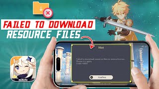 Fix Genshin Impact Download Error on iPhone |  Solve Genshin Impact Download Error