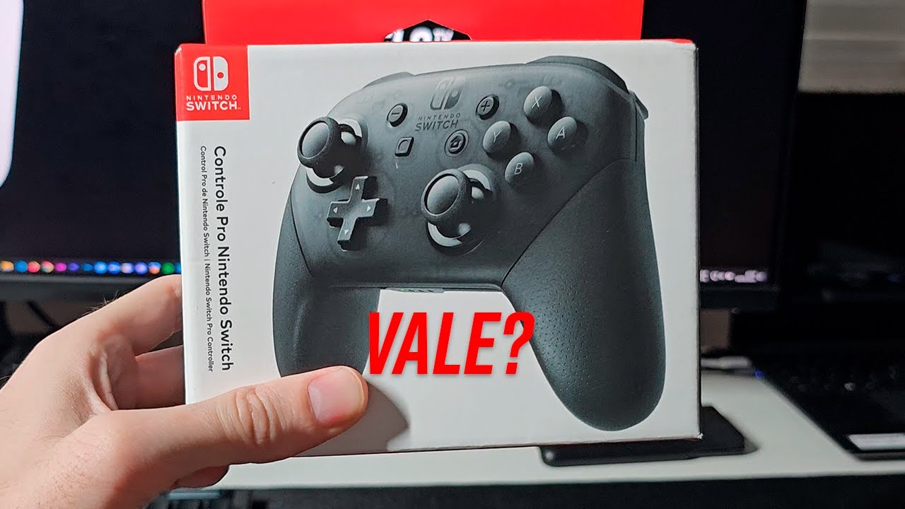 Controle Pro Nintendo Switch Várias surpresas, vale a pena?