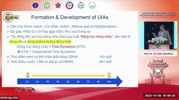 Hội nghị đột quỵ quốc tế 2023- PGS TS  Lê Văn Trường