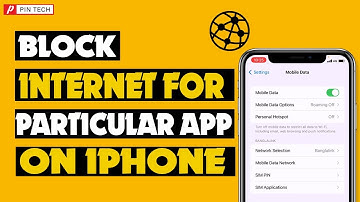 How to disable internet for apps on iPhone 2023 ( EASY )