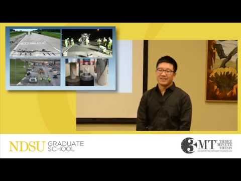 3 minute thesis competition 2019 Geopolymers in Concrete Repair, Dalu Zhang