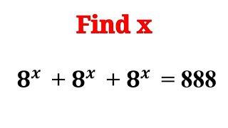 💯 Olympiad Math 🔴 | No Calculator 📵 | Find the value of x | You Should Know this Trick