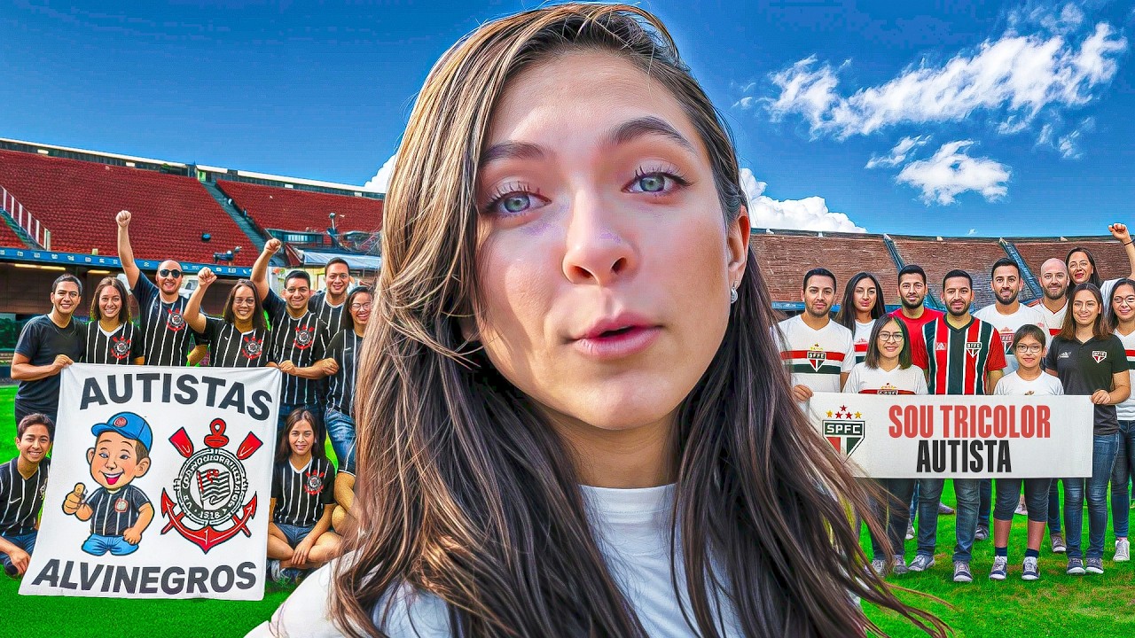 CONHECI O MOVIMENTO DAS TORCIDAS AUTISTAS DO FUTEBOL!