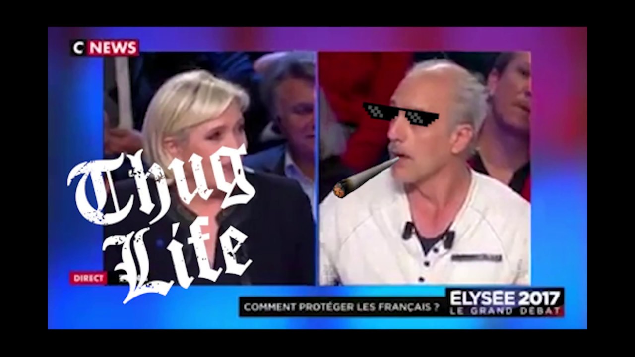 Zap Falafeuj spécial : Clash Poutou VS Marine le Pen - YouTube