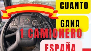🚚 Cuanto se gana en España 🇪🇸 como Chofer camionero // transportista ??