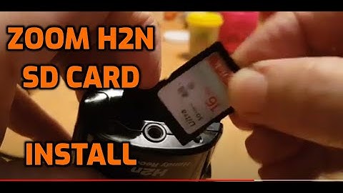 ZOOM H2N Firmware update 3 0