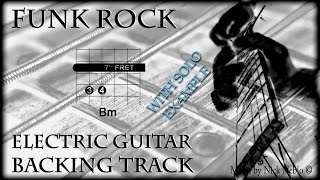 Backing Track Funk Rock Jam E Dorian / B Minor chords