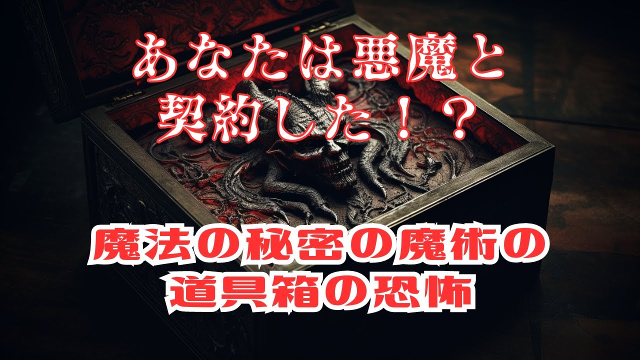 魔法の秘密の魔術の道具箱の驚きの真実 - YouTube