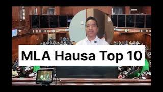 Mizoram MLA Hausa Top 10!!