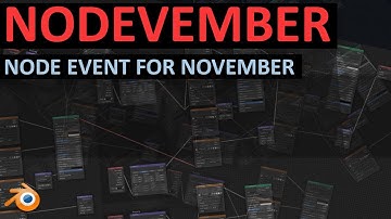 Nodevember | Procedural Texturing Event