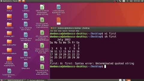 #samirsir ktsoftware #05 Linux Terminal Commands #Vim editor  #First Linux Script in Ubuntu with Vim