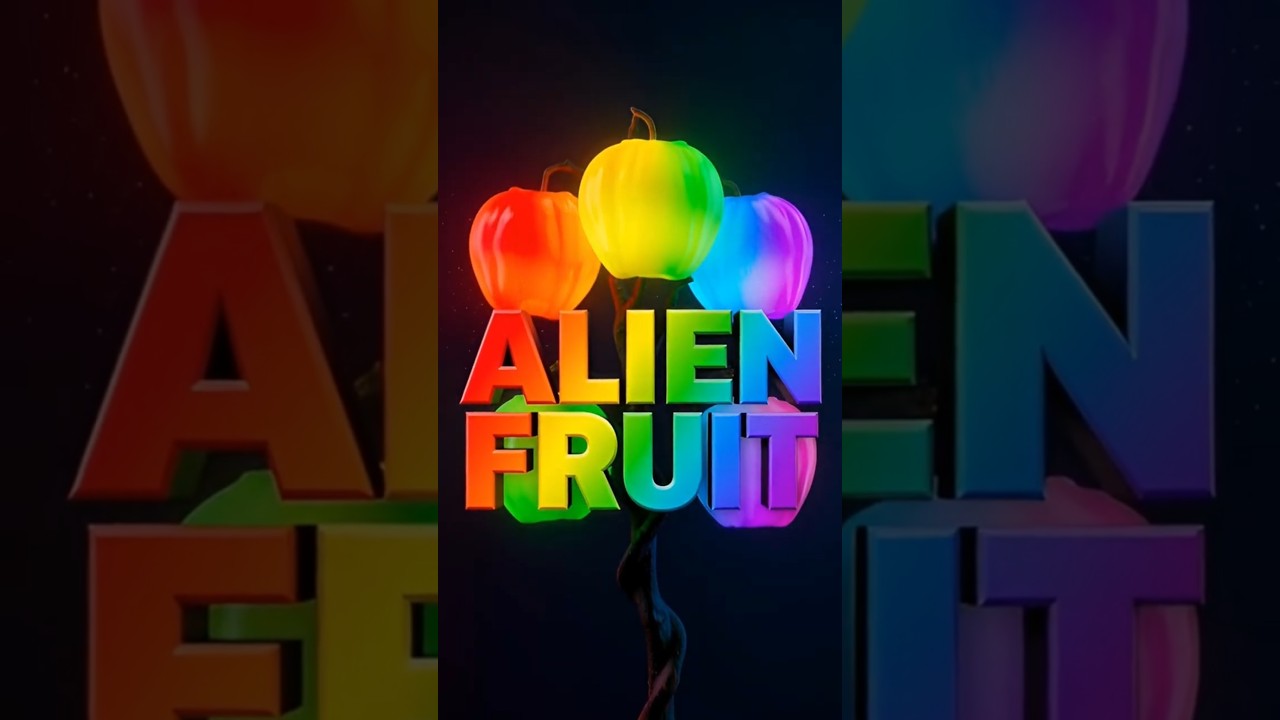 This Alien Fruit Is Alive 😱🍏