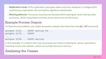 Understanding PostgreSQL Memory Issues: What Happens When Your Server Chokes?