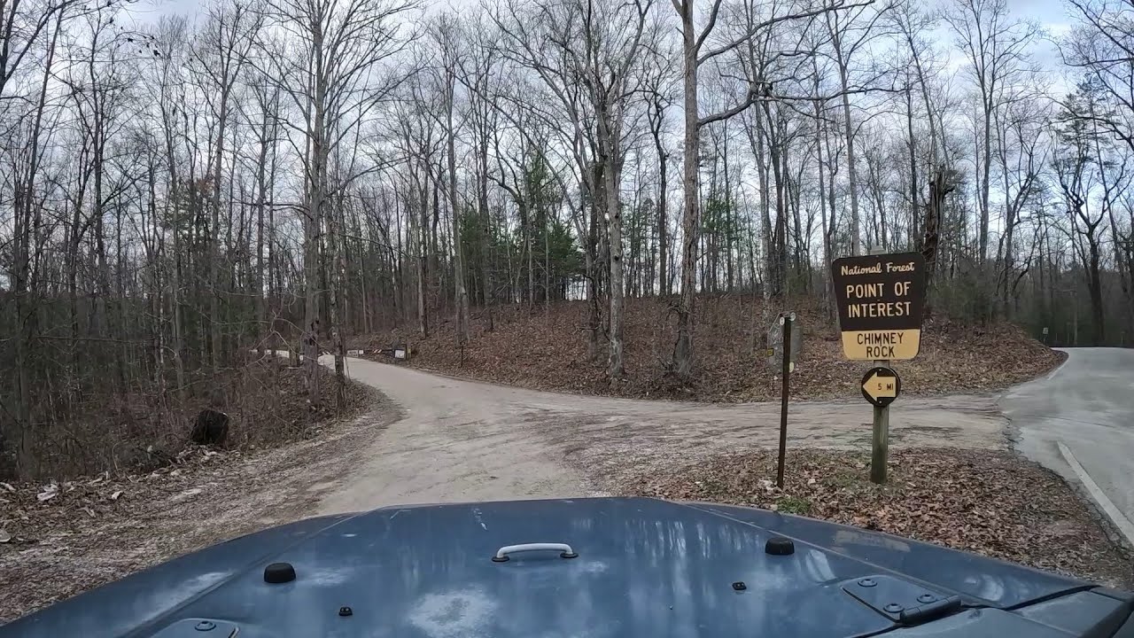 Chimney Rock/Princess Arch Road closed