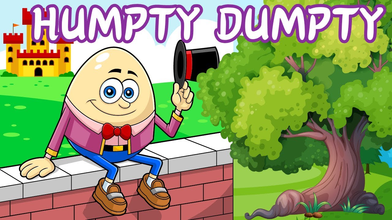 Humpty Dumty Sat On A Wall Song With Lyrics rhymes kindergarten Humpty dumty sat on a wall song with lyrics rhymes kindergarten
