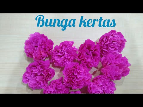 Video: Cara Membuat Karangan Bunga Dari Daun Kertas