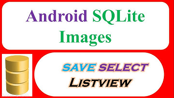 Android SQLite Database 05 : ListView  Web Images - Save Text and Image URLs,Load them