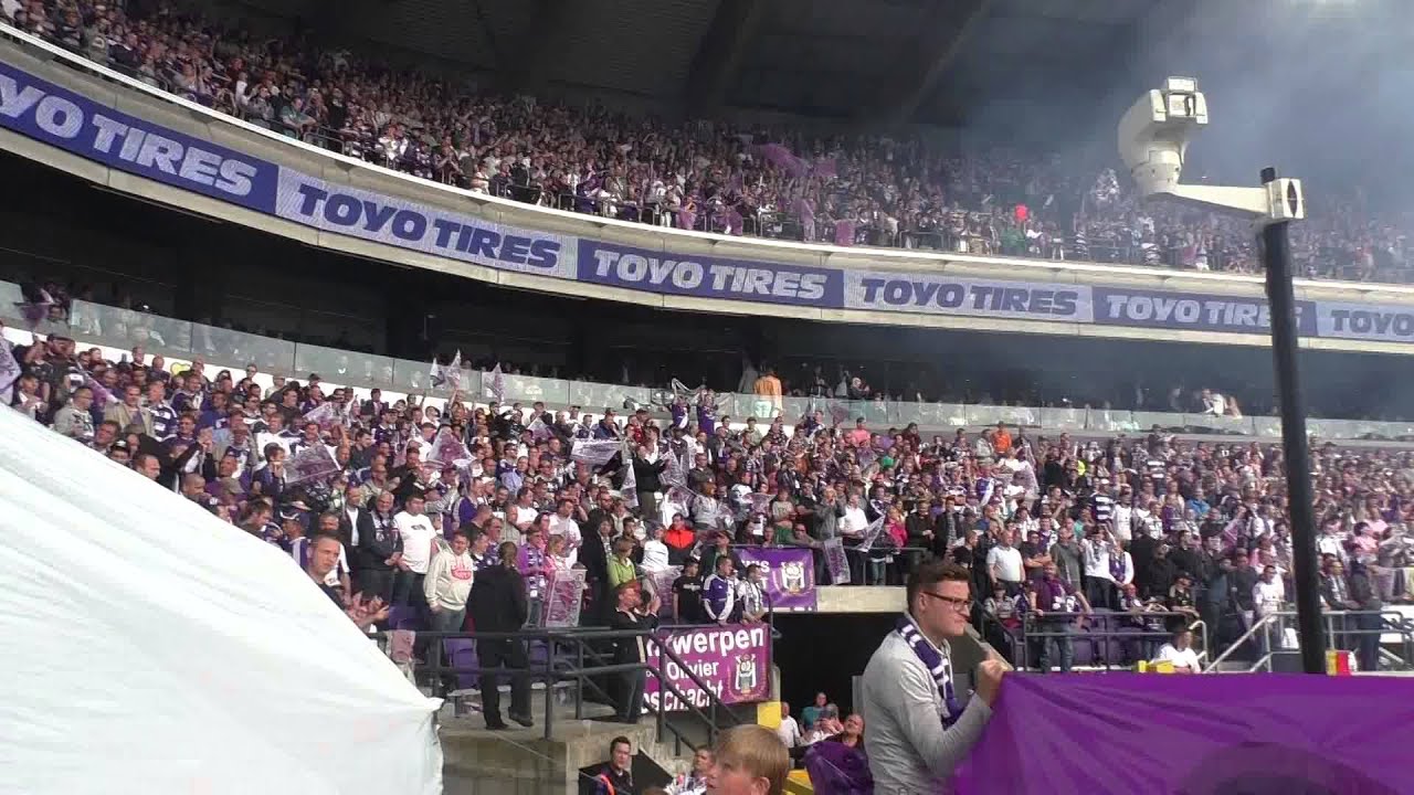 PO1 Anderlecht-Standard Atmosphere before the game