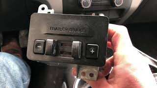 Installing a Ford factory trailer brake controller (TBC) in a 2012 F-150
