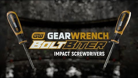 GEARWRENCH Bolt Biter Extraction Screwdrivers