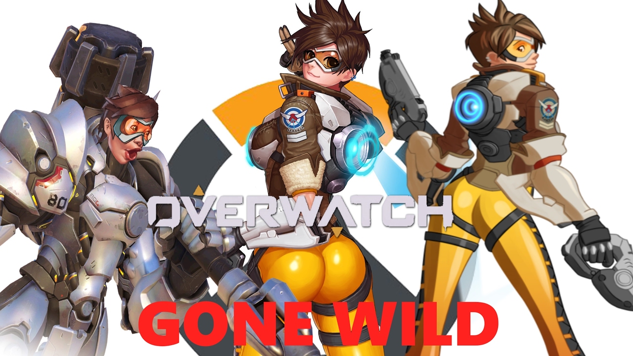 Overwatch Gone Sexual Gone Wild Wtf Montage Reinhradt Hammered Tracer Youtube