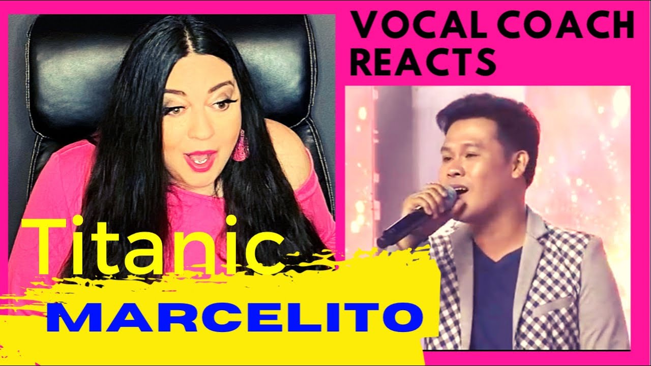 VOCAL COACH Reacts to MARCELITO POMOY singing TITANIC's My Heart Will Go On/New reaction
