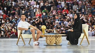 Cristiano Ronaldo  visits Expo 2020 Dubai (inspirational)