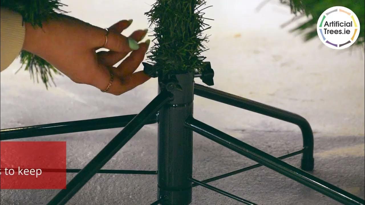 how-to-assemble-your-artificial-christmas-tree-youtube